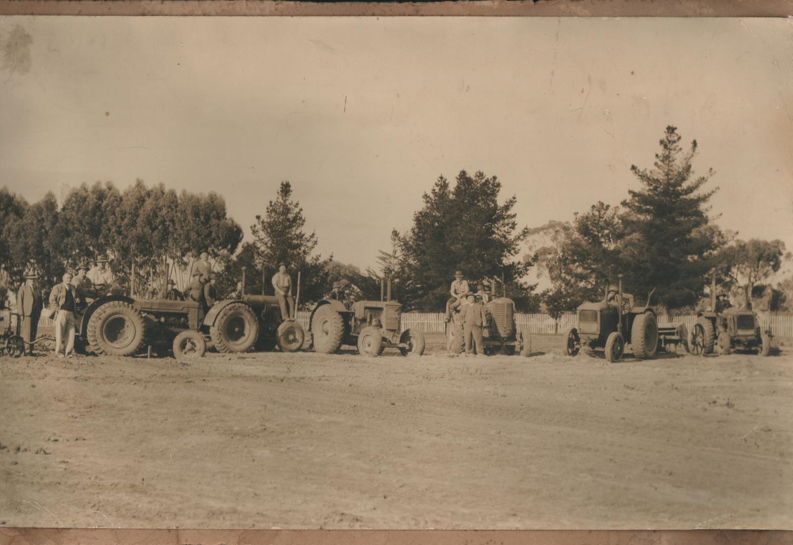 Levelling the Katanning Showgrounds