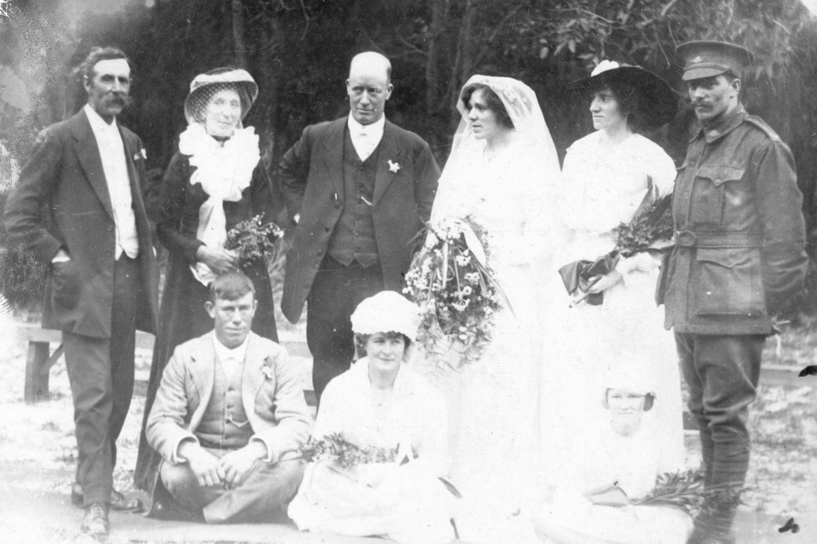 Wedding Group Portrait.