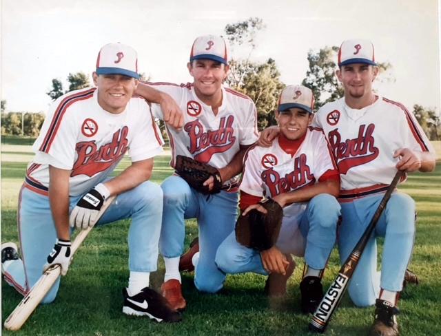 Darryl Moyle's sons (L-R) Michael, Dean Grant and Leigh