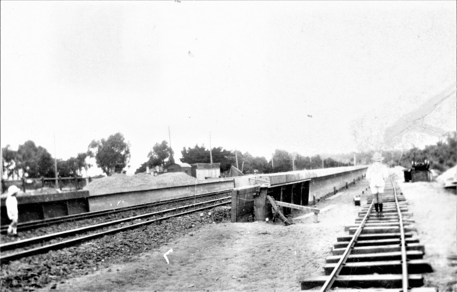 Daglish Station under construction