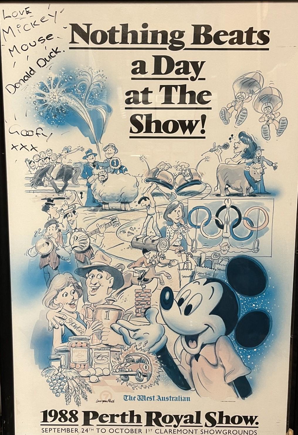 Perth Royal Show artwork 1988