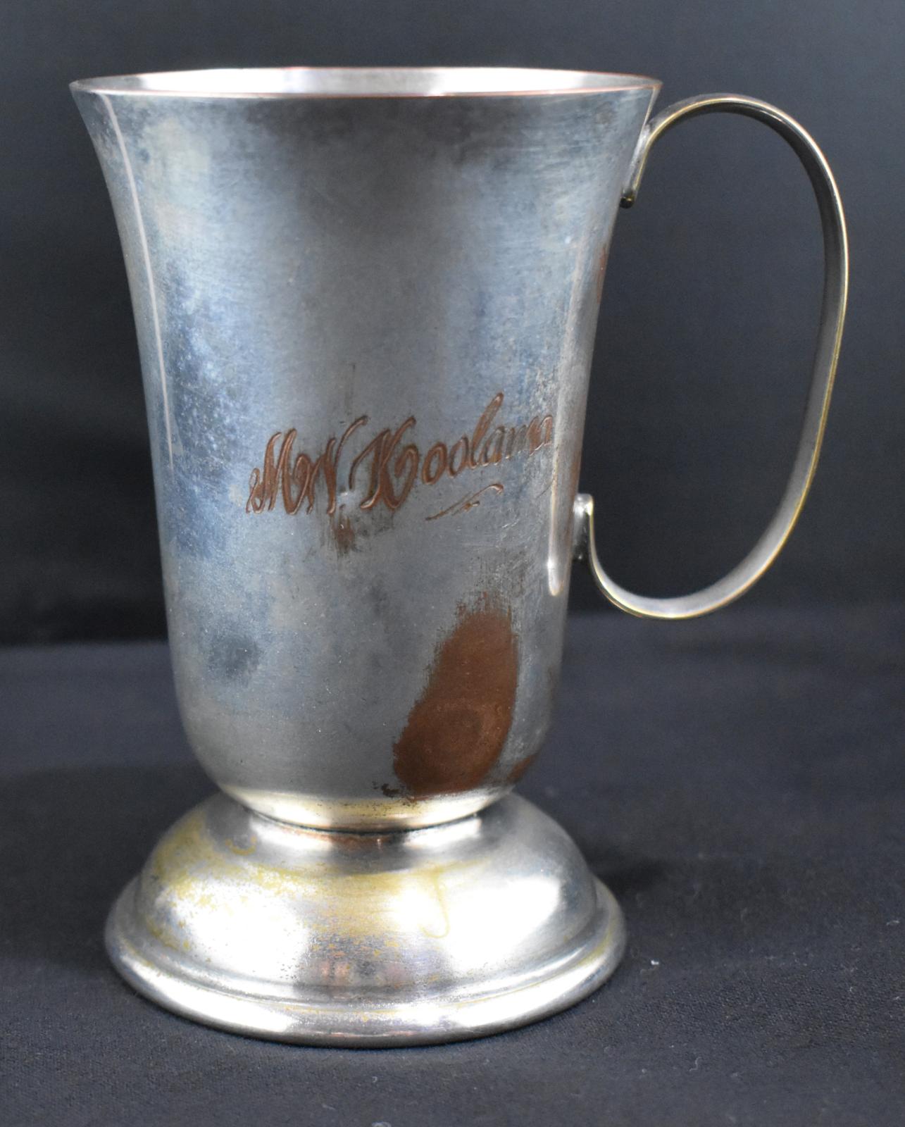 MV Koolama Silver Plated Tankard