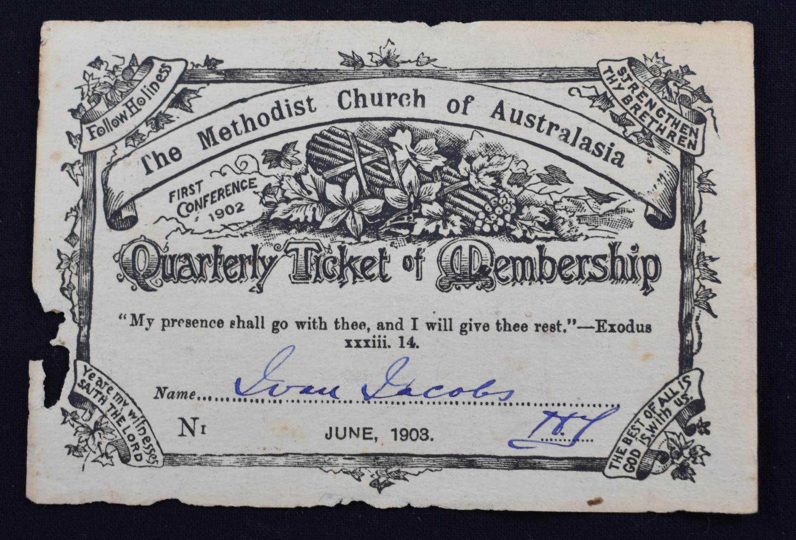 Membership Ticket 