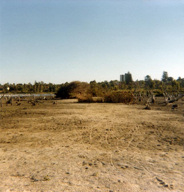 Lake Claremont During The 1977-1978 Drought