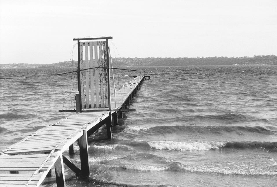 Private jetty on Claremont foreshore