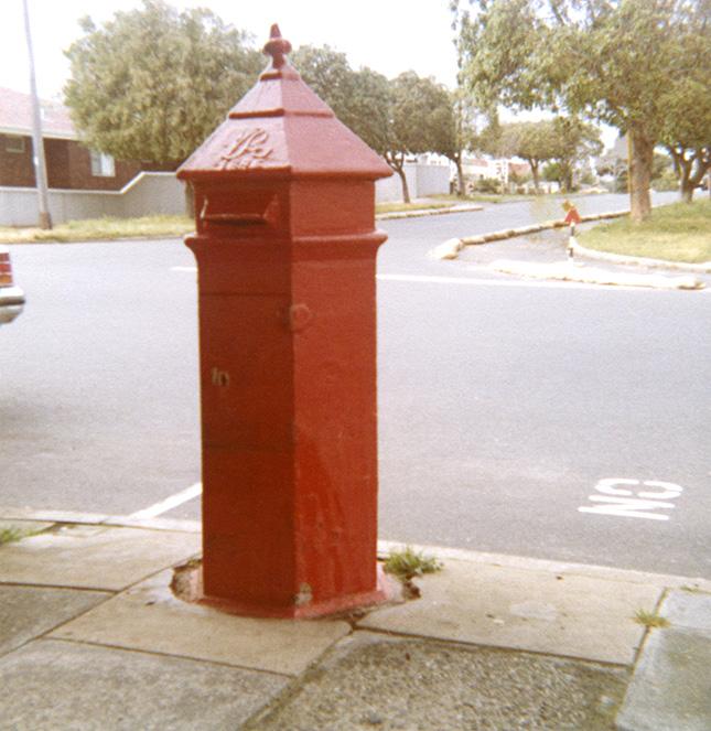 Post Box Corner Of Shenton Road And Devon Road