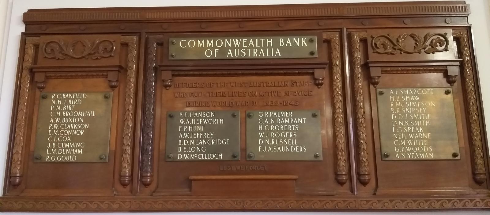 Comm Bank WW2