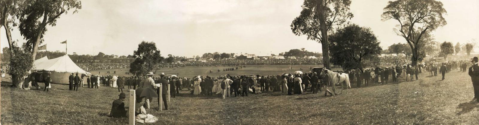 Perth Royal Show main arena 1905