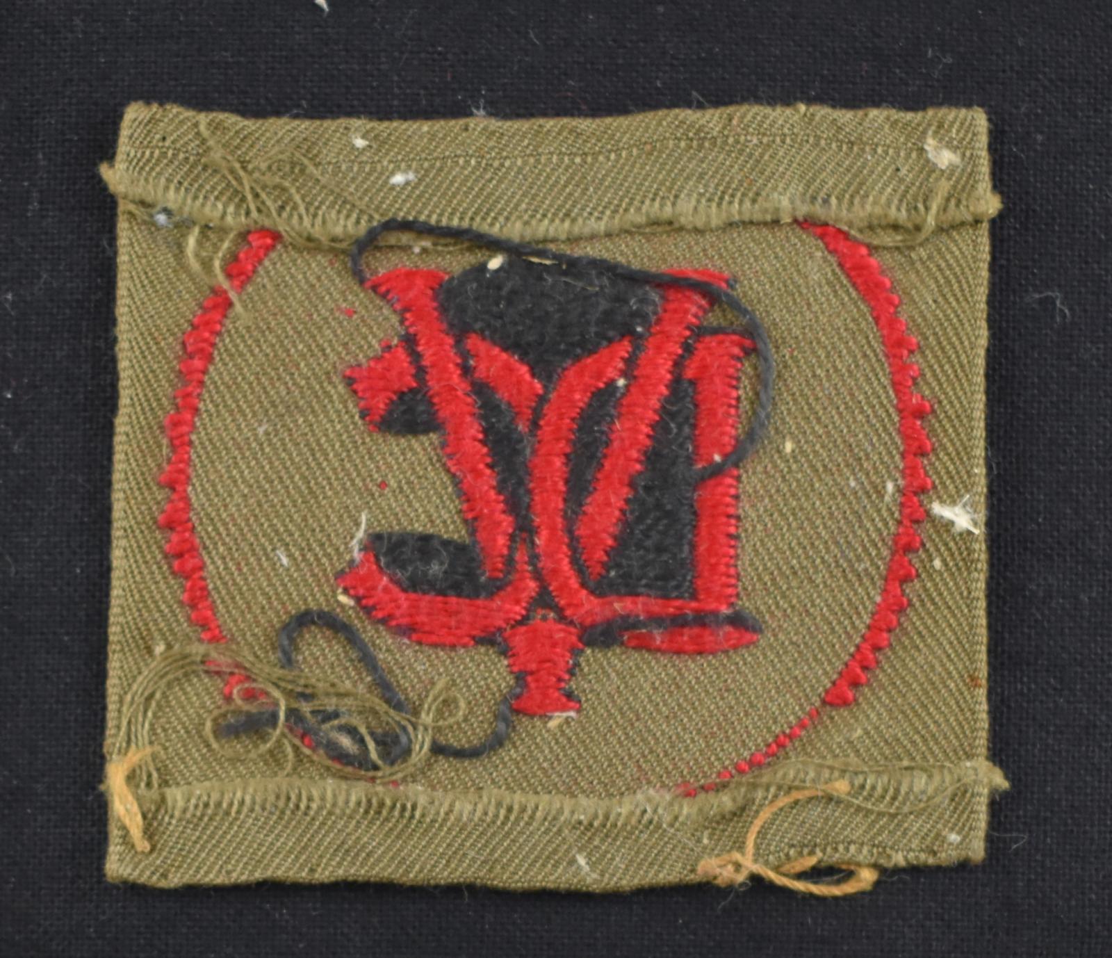 VDC Cloth Shoulder Patch - back