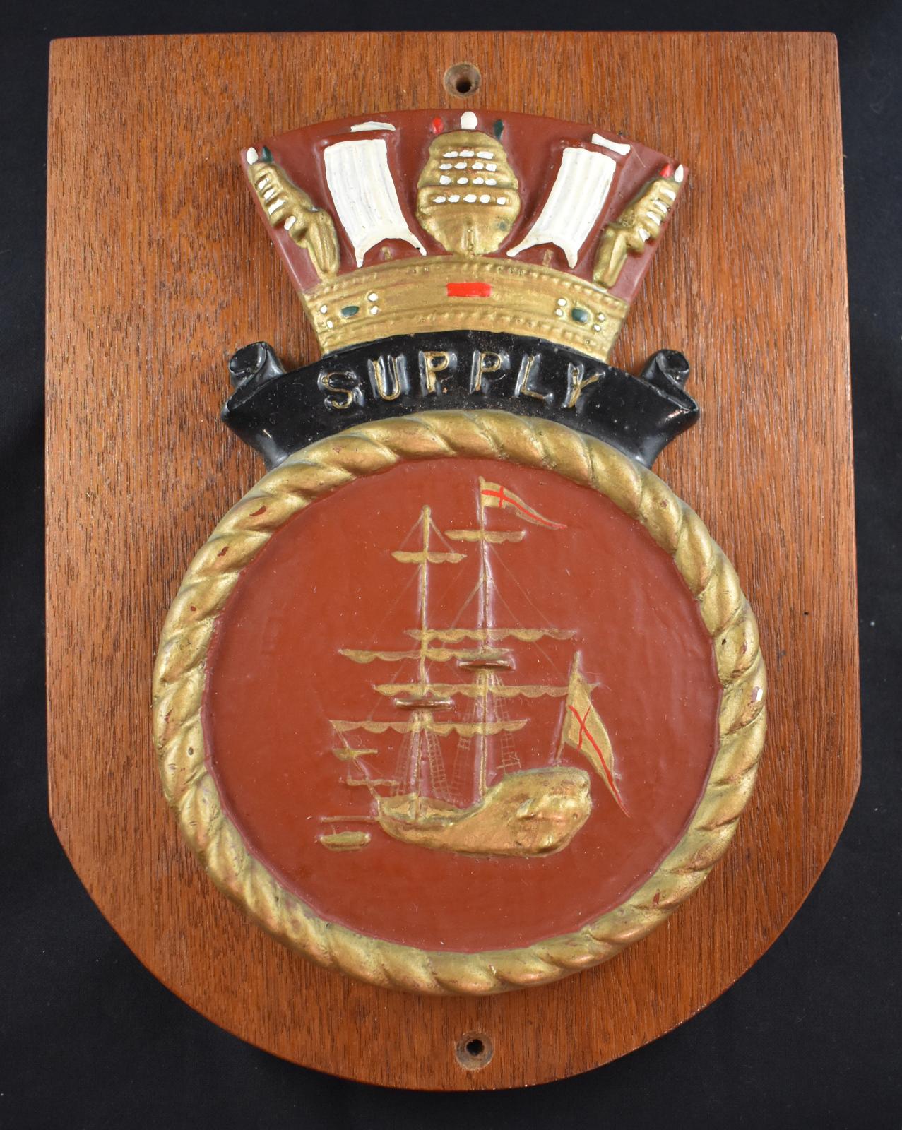 HMAS Supply Plaque