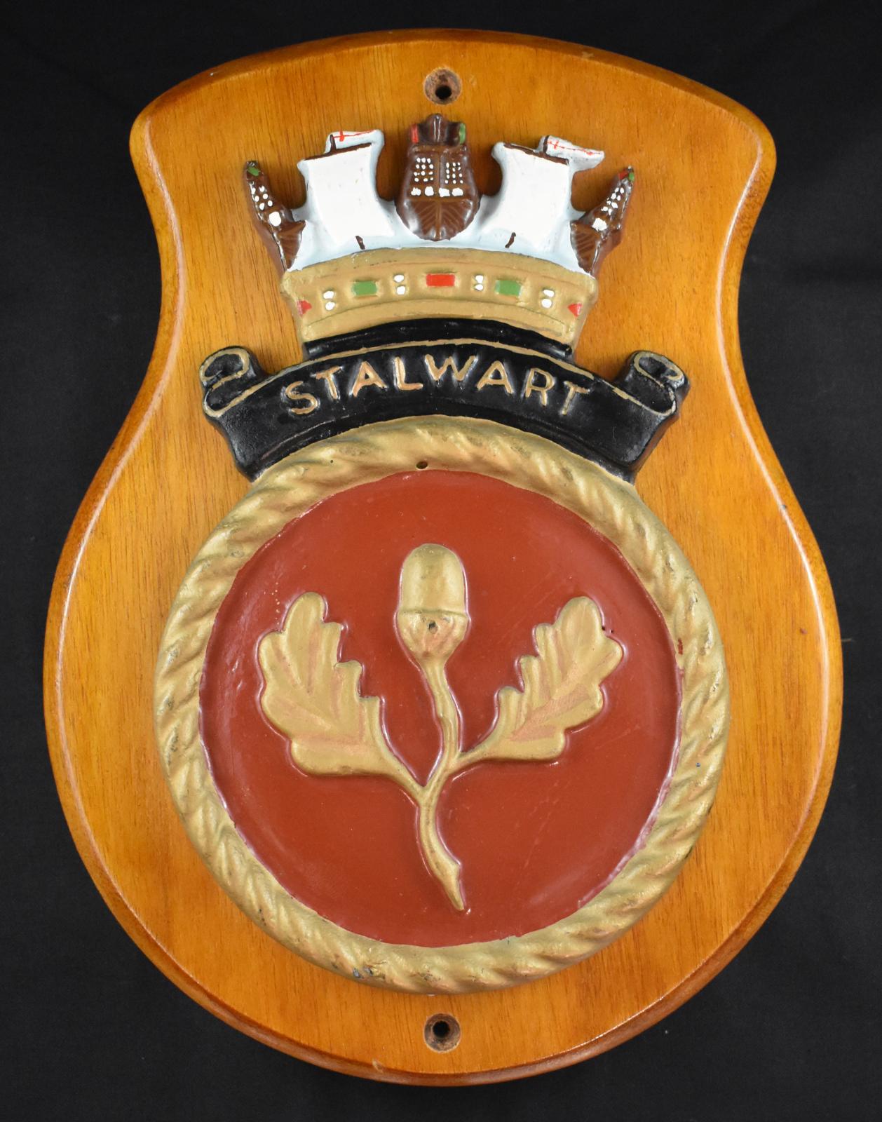 HMAS Stalwart Plaque