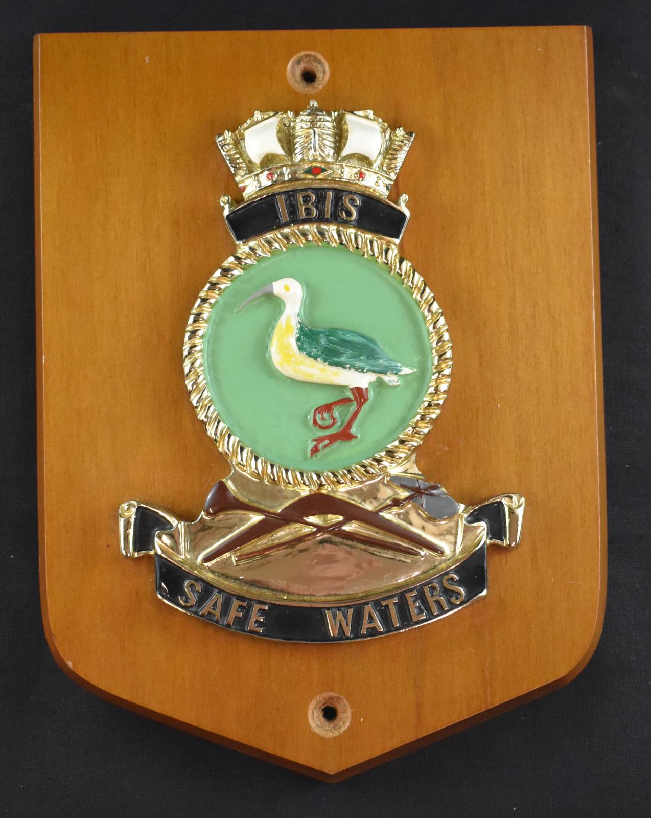 HMAS Ibis Plaque