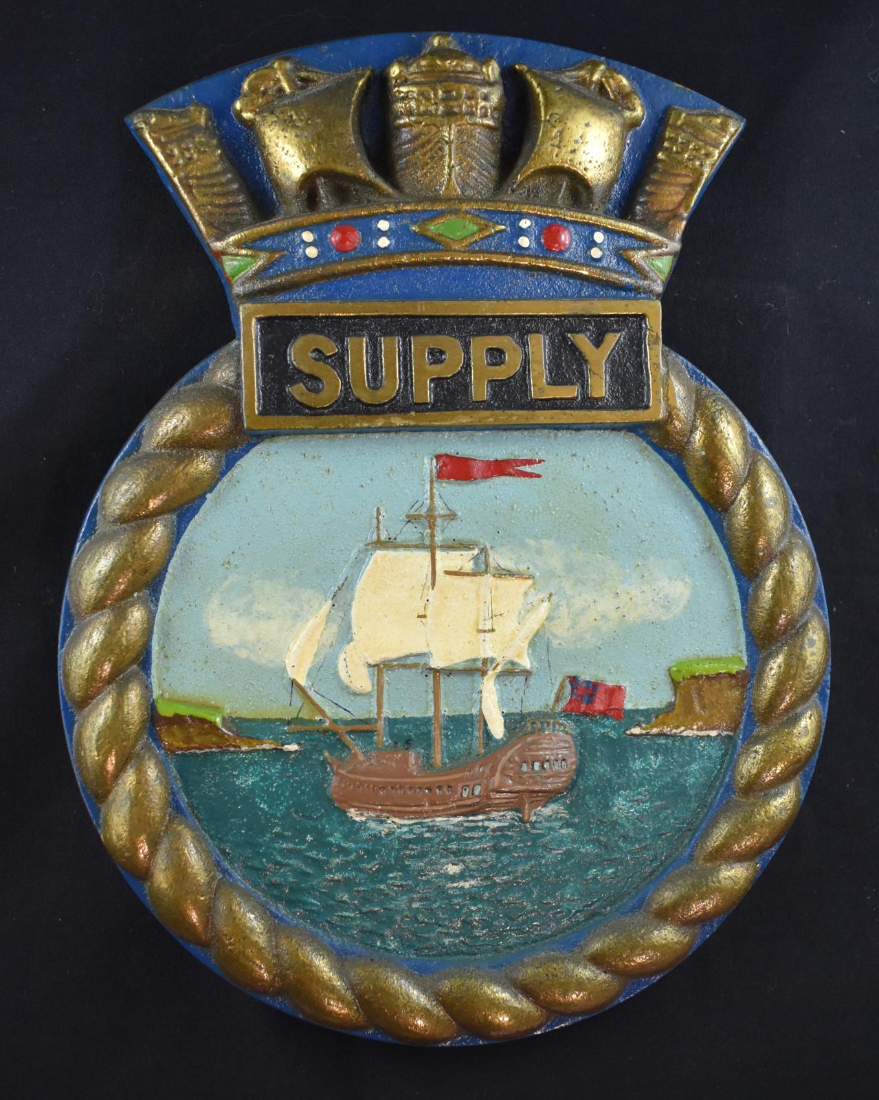 HMAS Supply Plaque