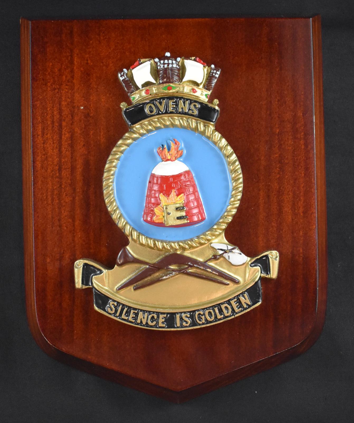 HMAS Ovens Plaque