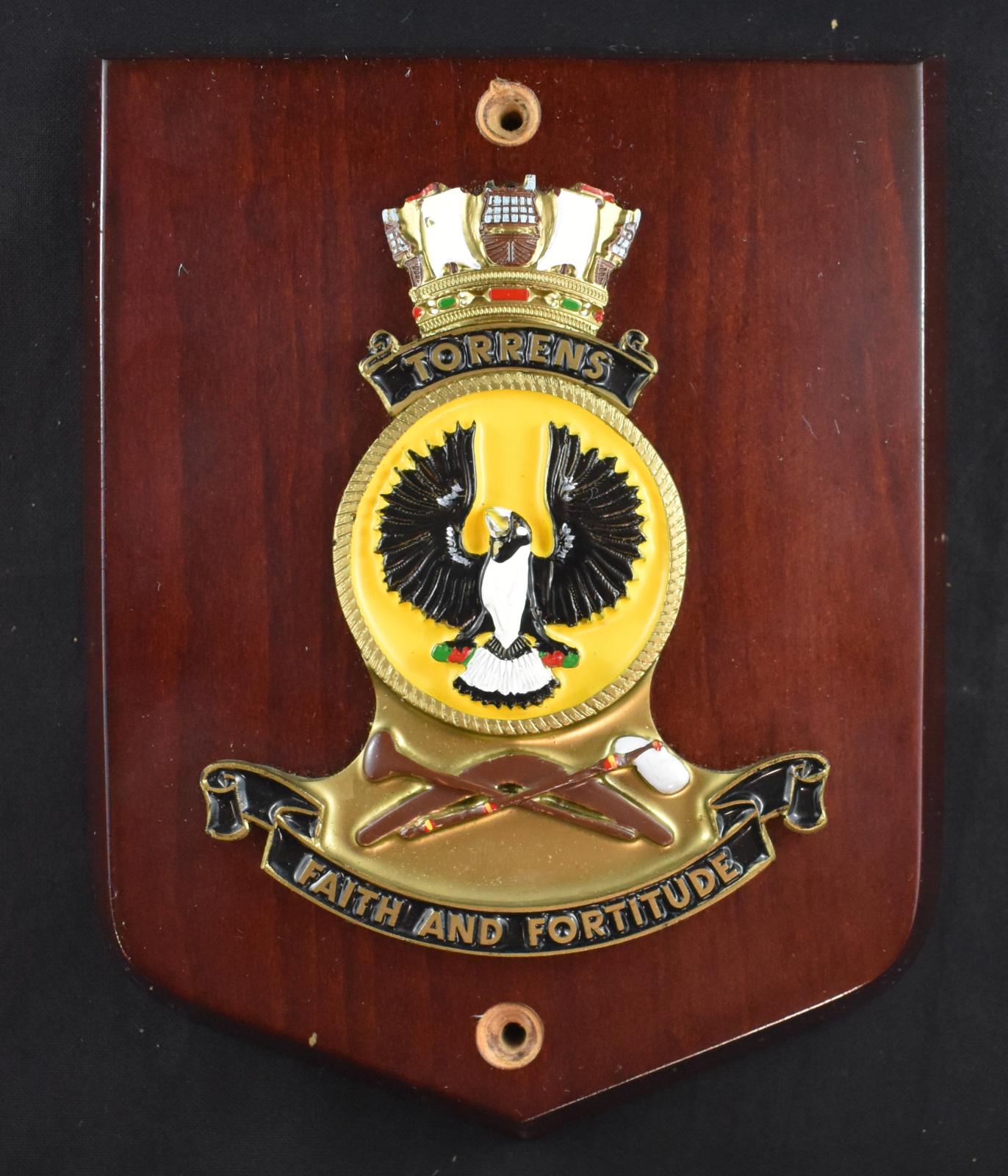 HMAS Torrens Plaque