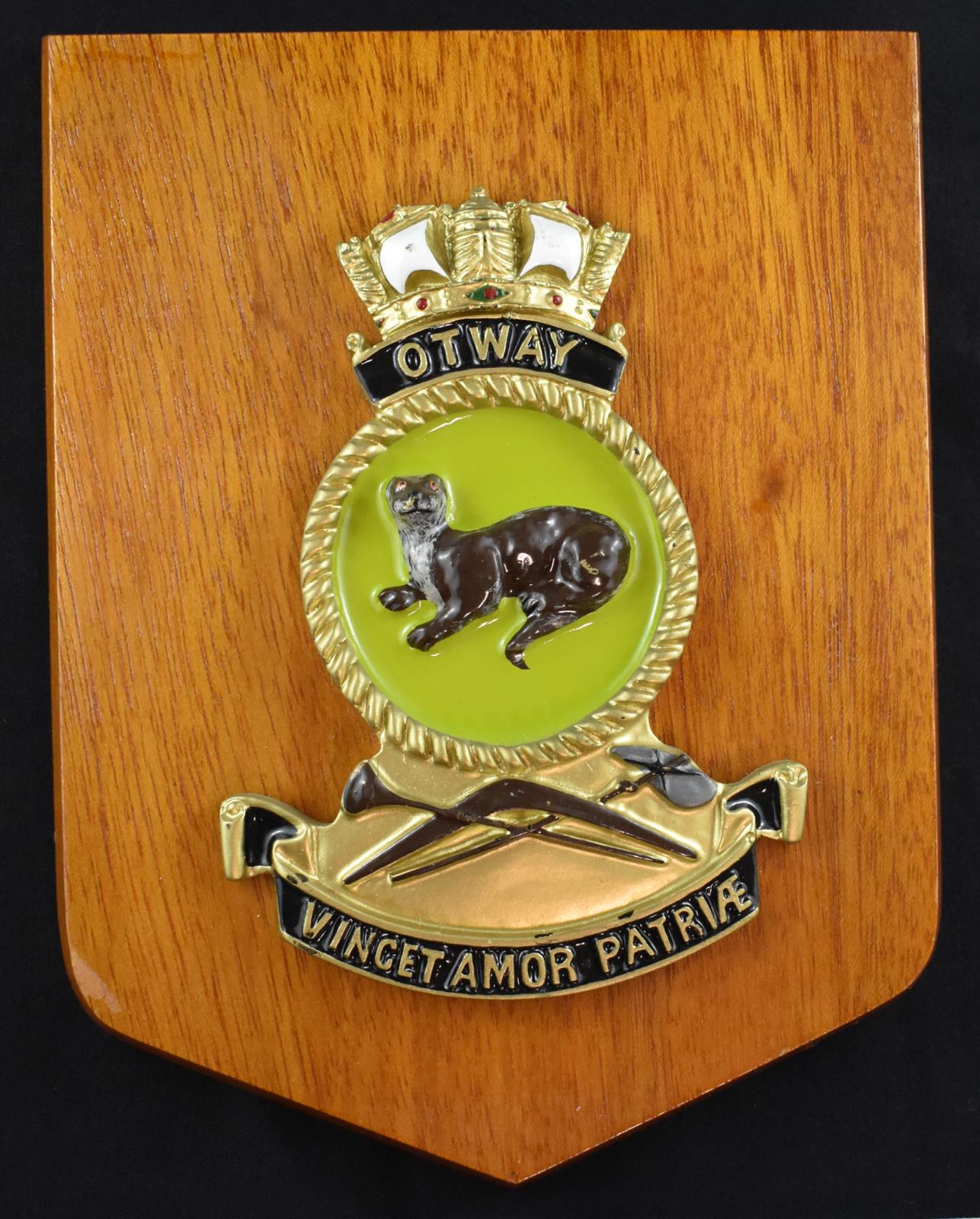 HMAS Otway Plaque