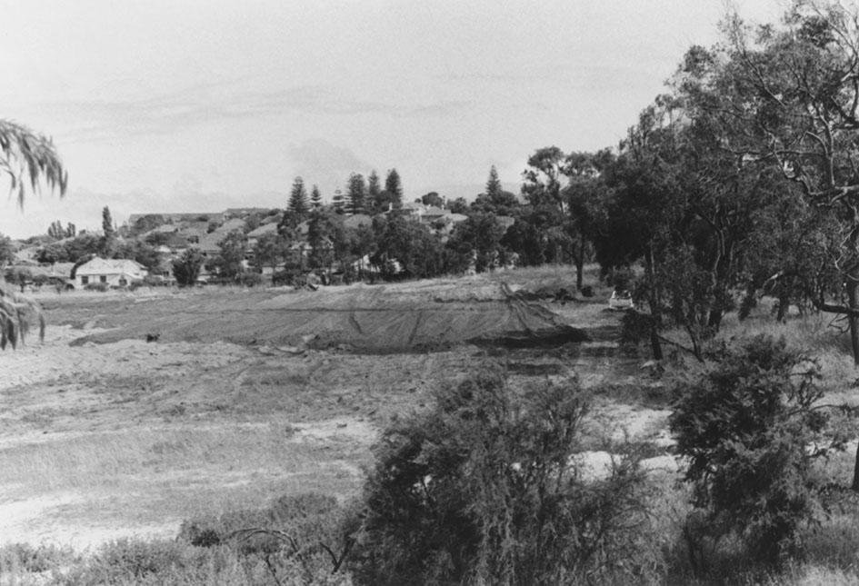 Butler's Swamp redevelopment into Lake Claremont