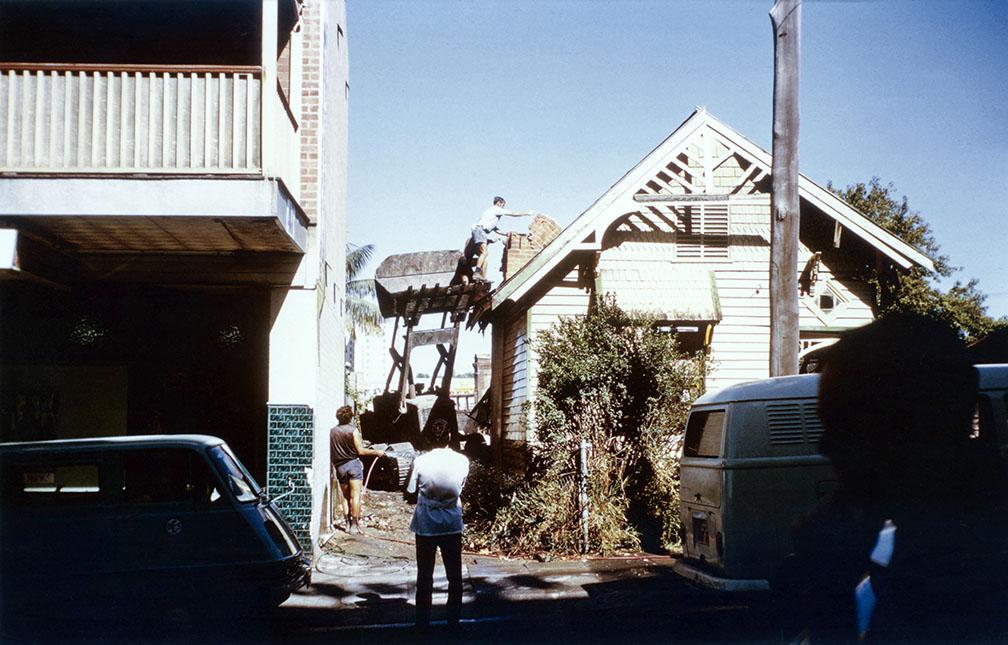 Demolition of Lunt House And Pumphouse Wine Bar Claremont