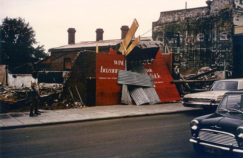 Demolition of Lunt House And Pumphouse Wine Bar Claremont