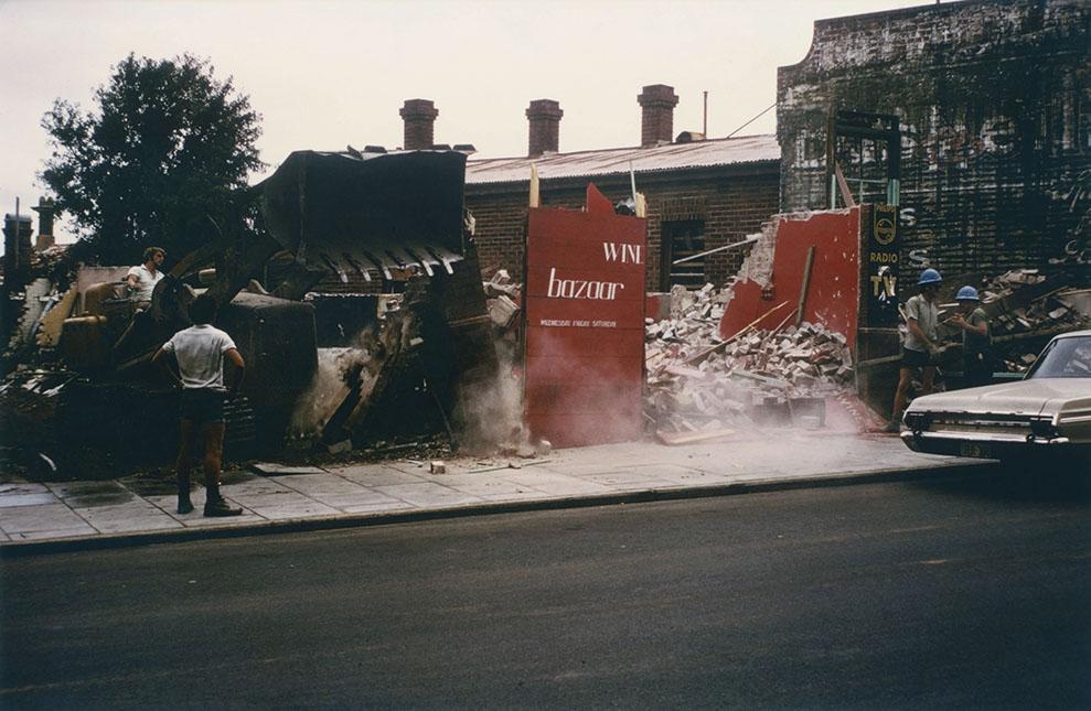 Demolition of Lunt House And Pumphouse Wine Bar Claremont