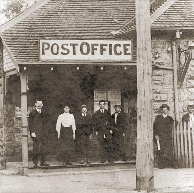 Claremont Post Office And Staff