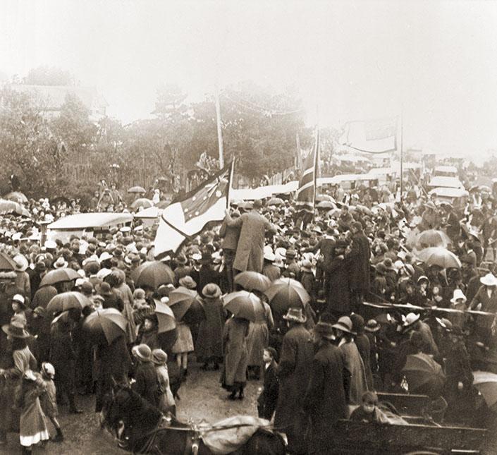 Procession In Claremont 1920s