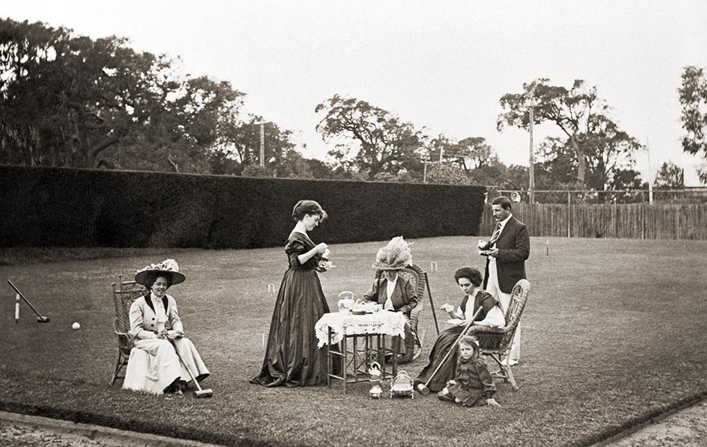 Croquet And Afternoon Tea At 'Hillside', Agett Road