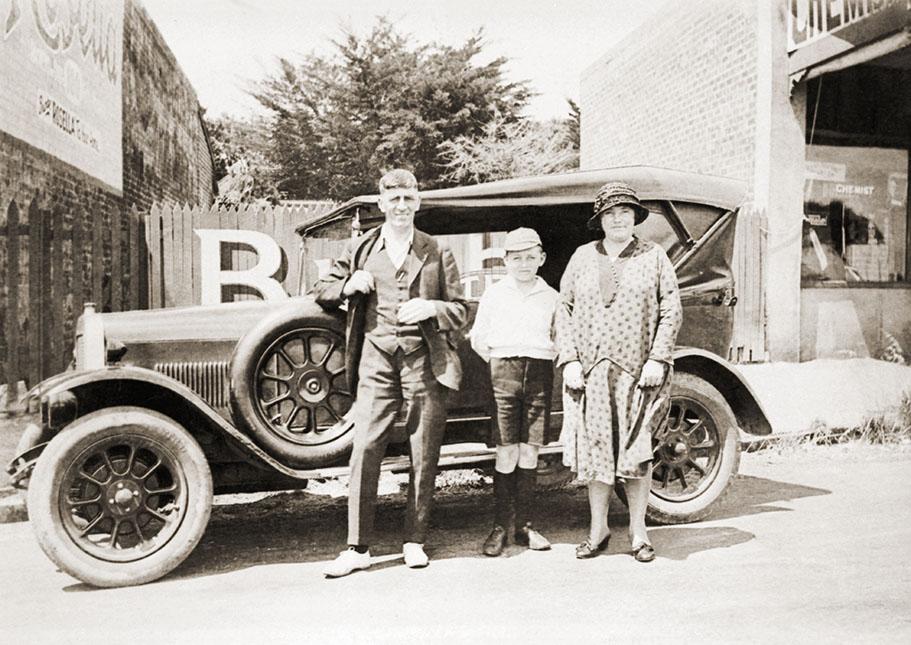 Sharp Family With Ford Tourer