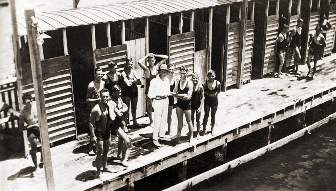 Swimming Club Training At Claremont Baths