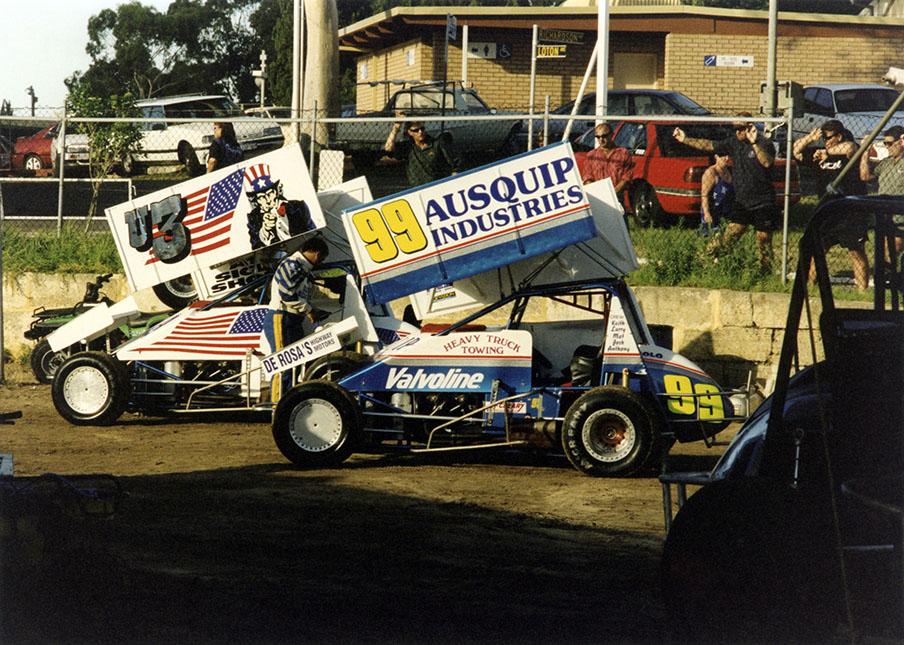 Claremont Speedway Pits