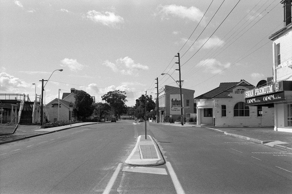 Gugeri Street At Claremont Railway Station