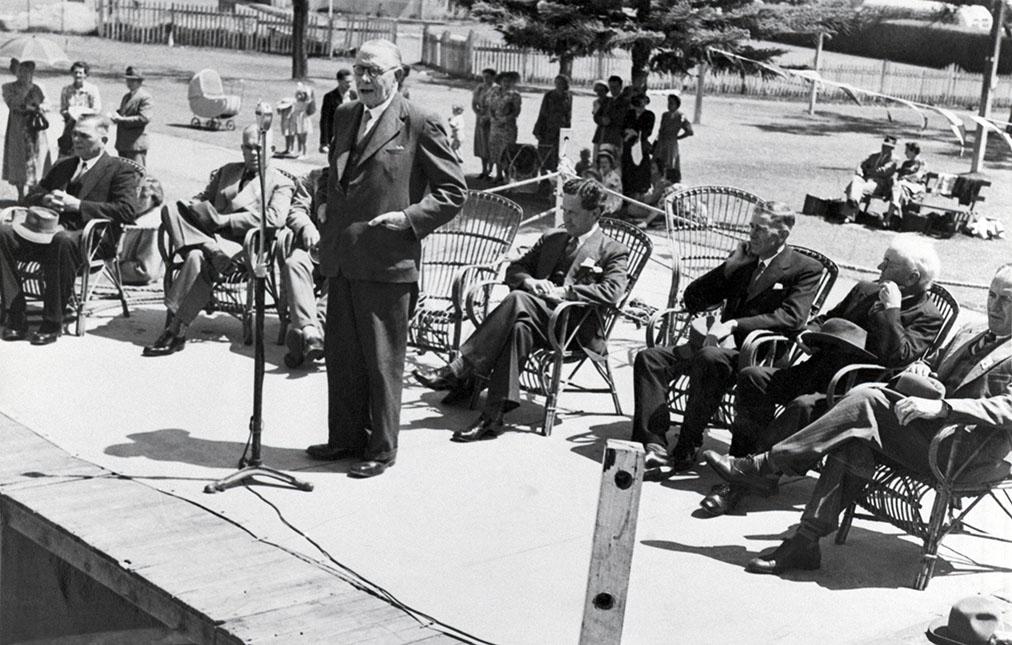 Joseph Langsford At Claremont 50th Anniversary Celebration