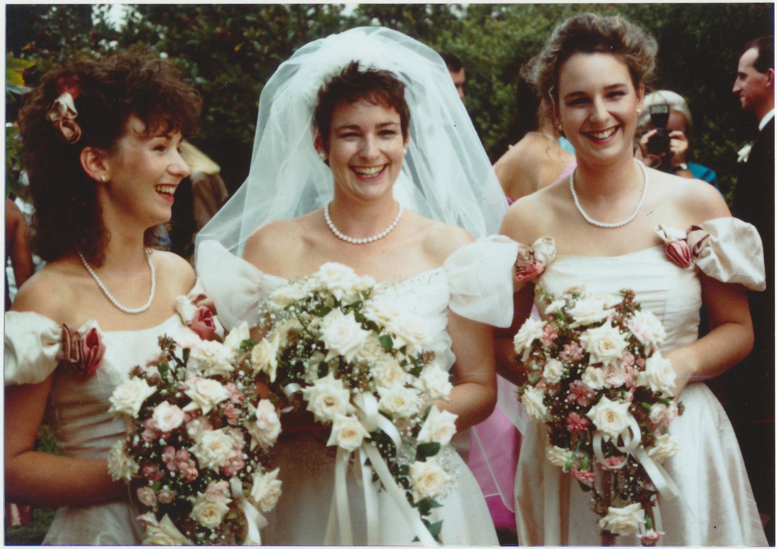 Bride and Bridesmaids