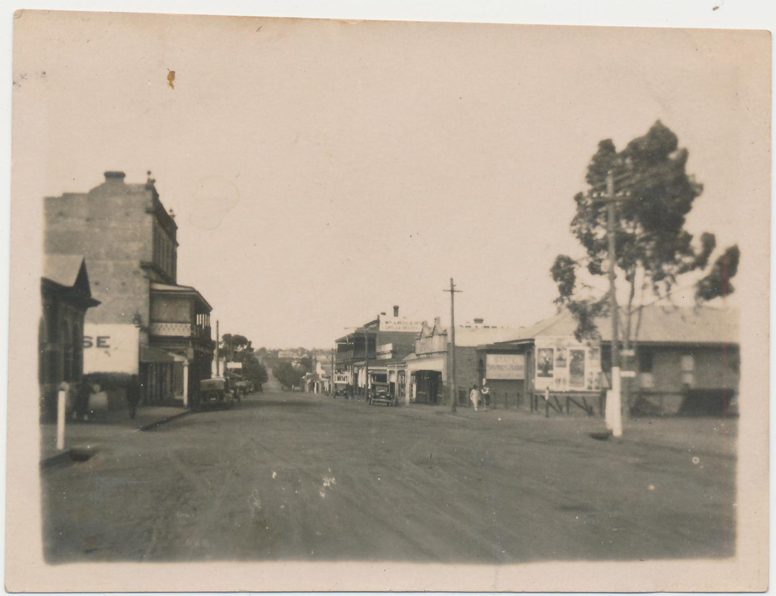 Looking east down Clive Street Katanning