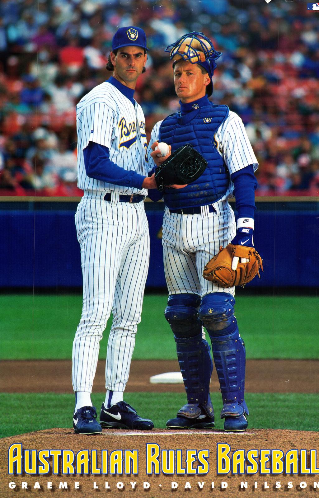 'Australian Rules Baseball' poster - Lloyd & Nilsson