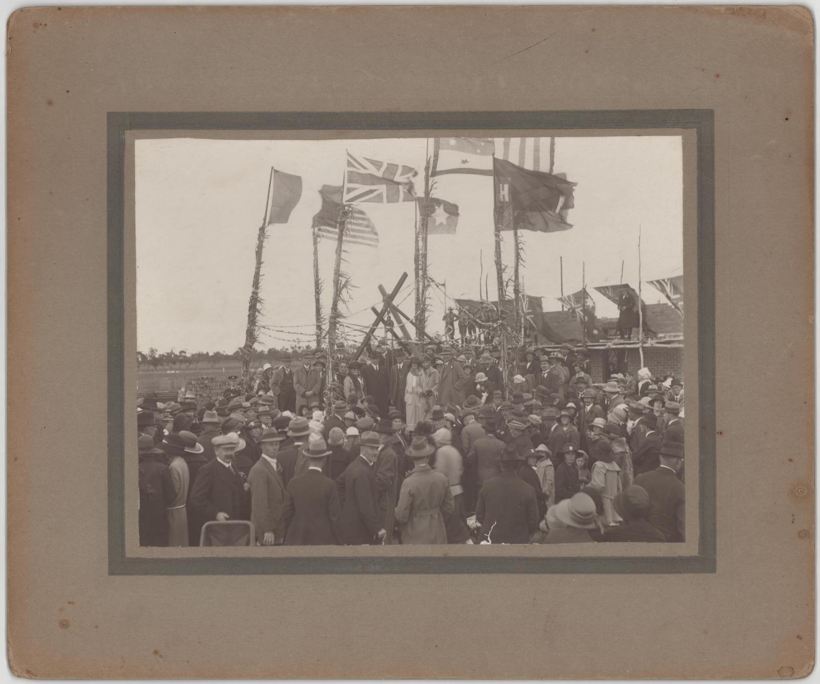 Laying the Katanning Hospital Foundation Stone | Collections WA