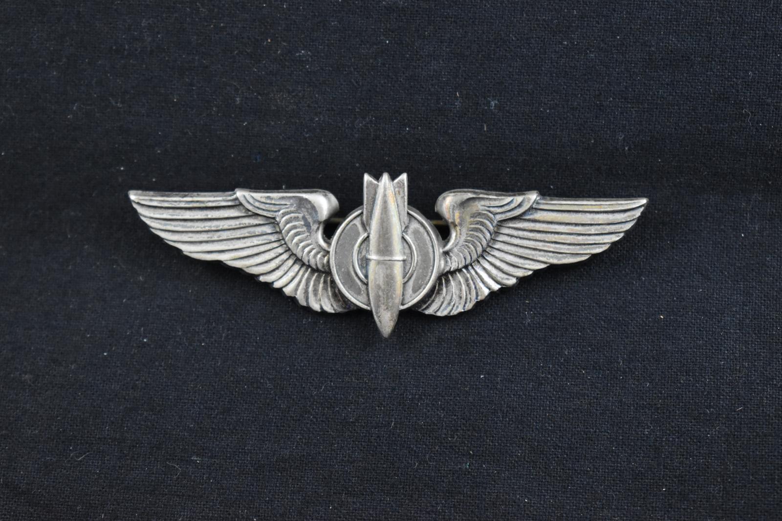 United States Army Airforce Bombardier Wing Badge