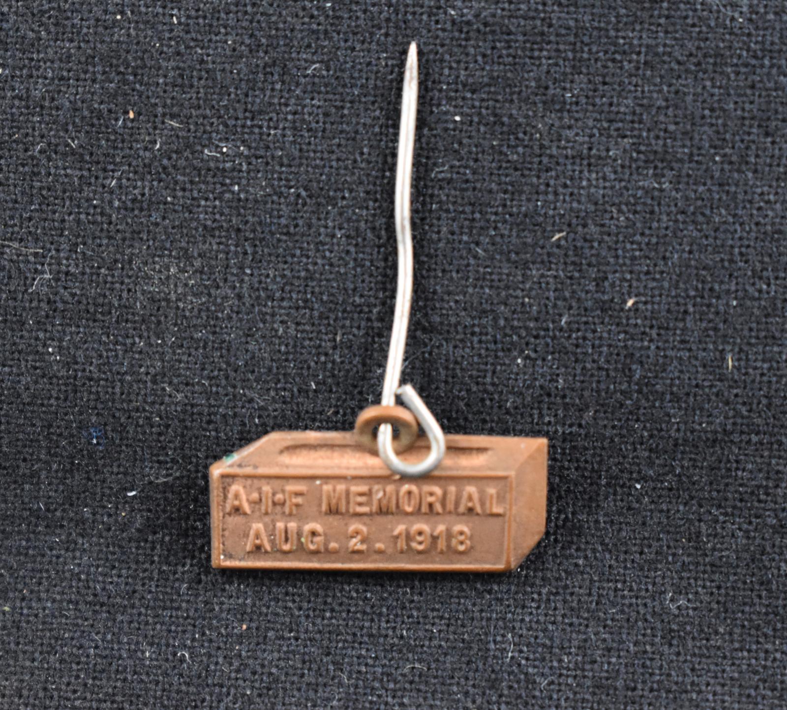 First World War A.I.F. Memorial Badge