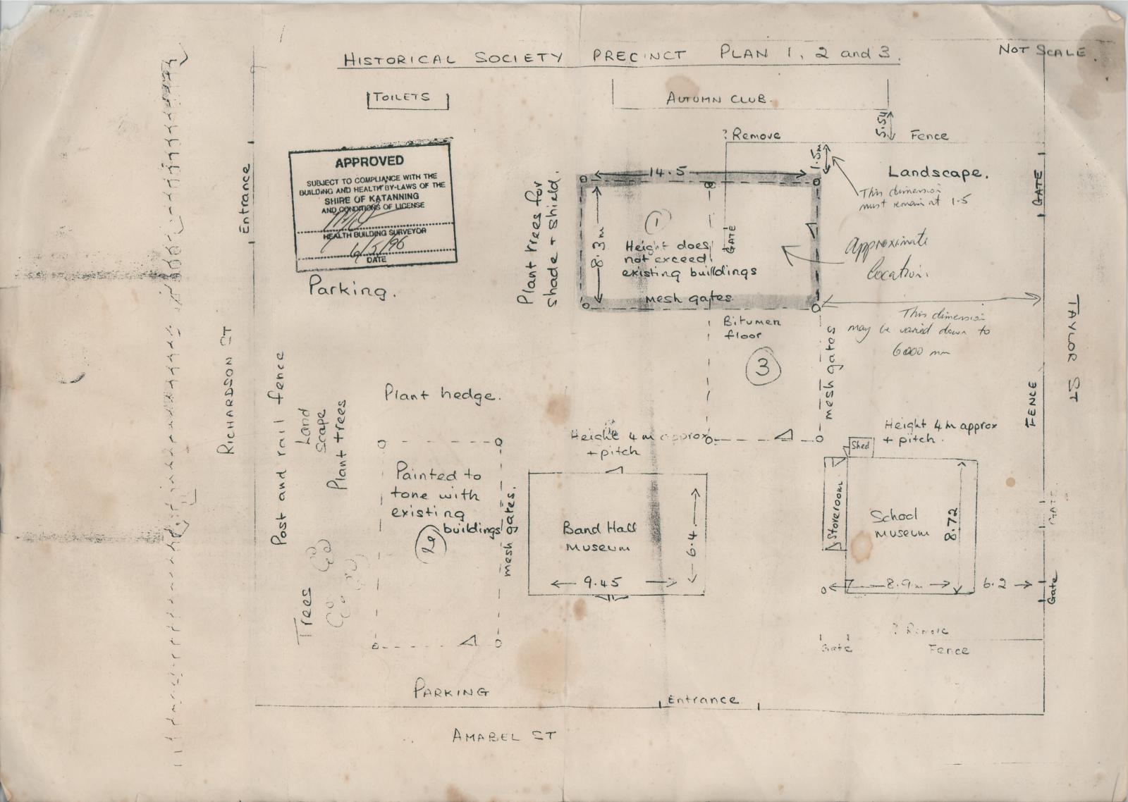 Katanning Historical Society Precinct Plan