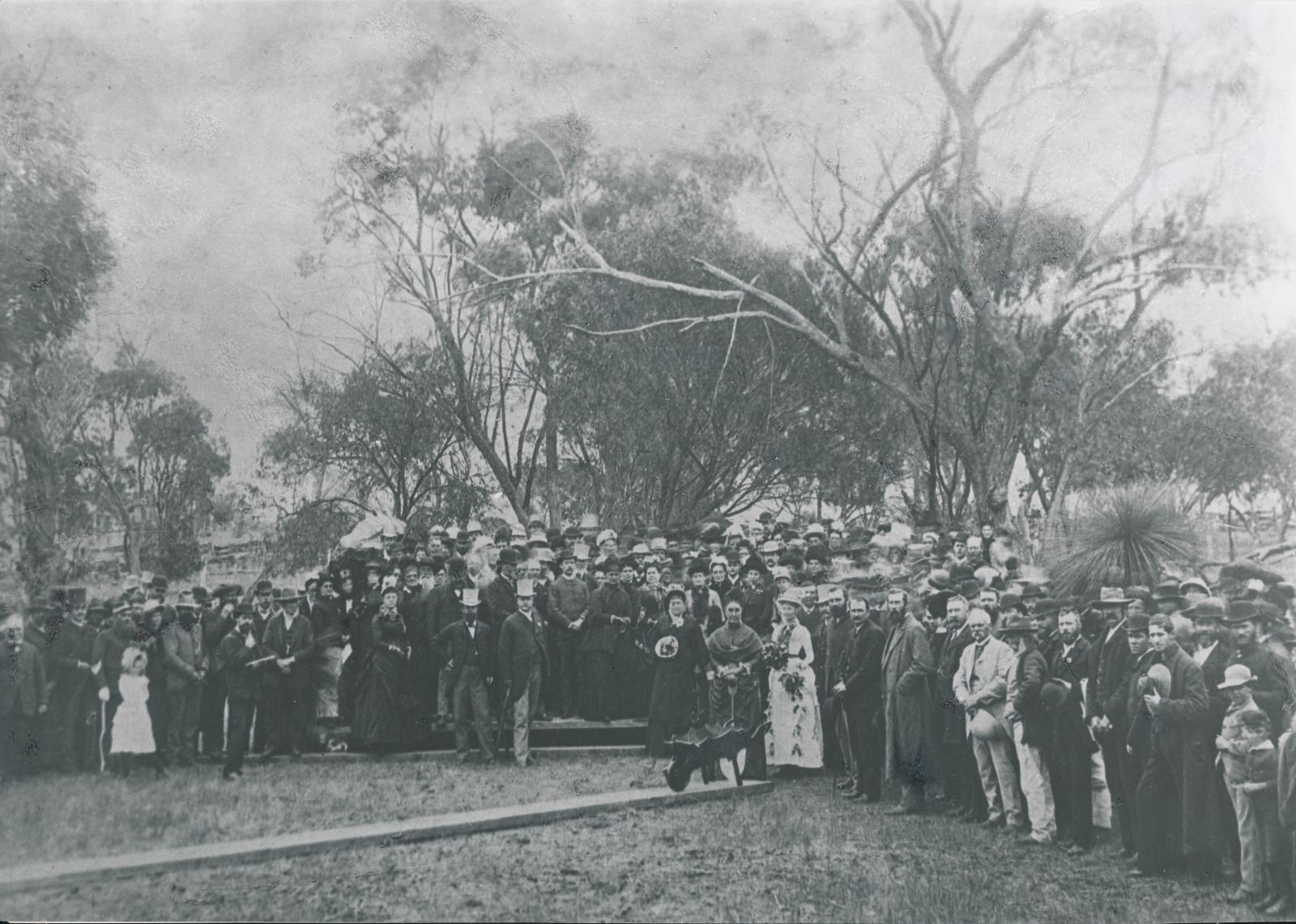 Great Southern Railway Turning the Sod