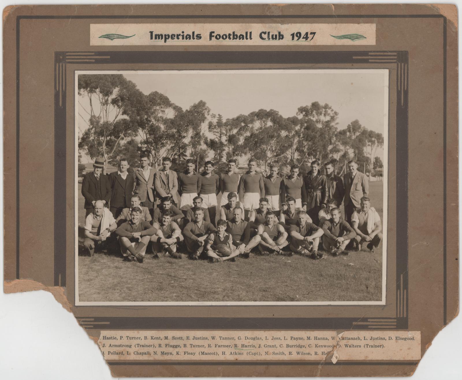 Imperials Football Club 1947