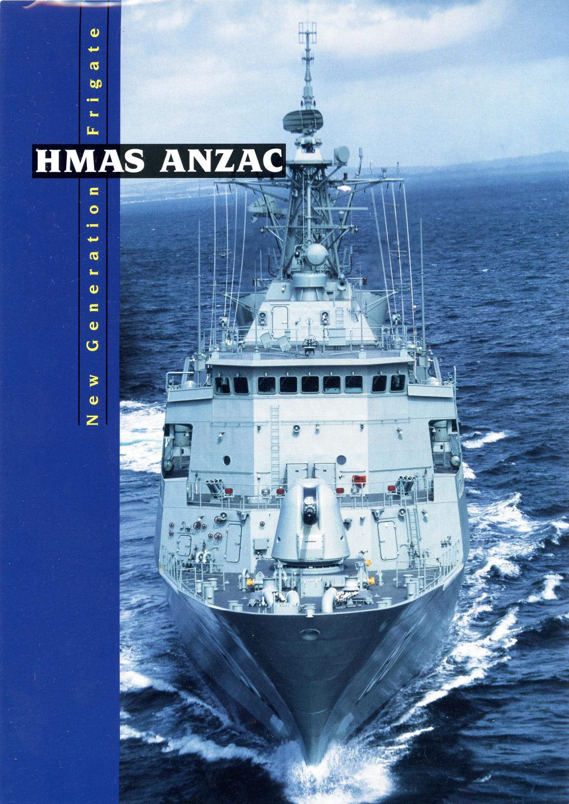 HMAS ANZAC BOOKLET