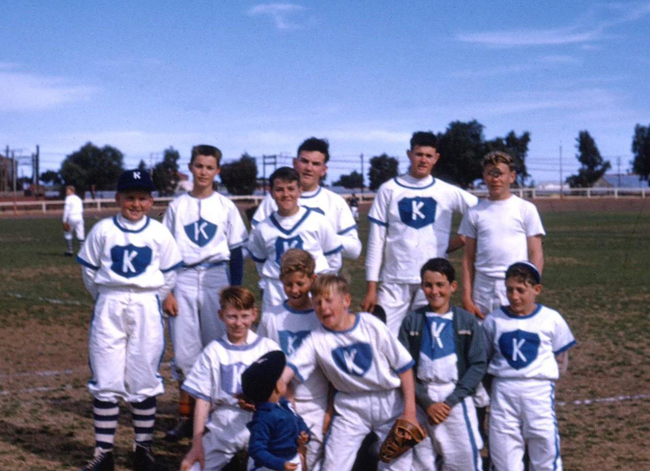 Kalgoorlie Baseball Club junior team c.1960