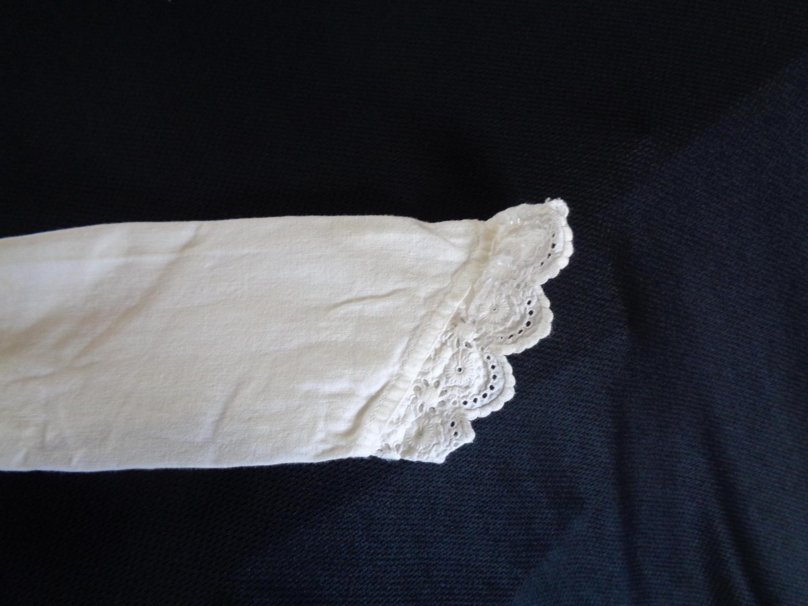 Christening Dress sleeve