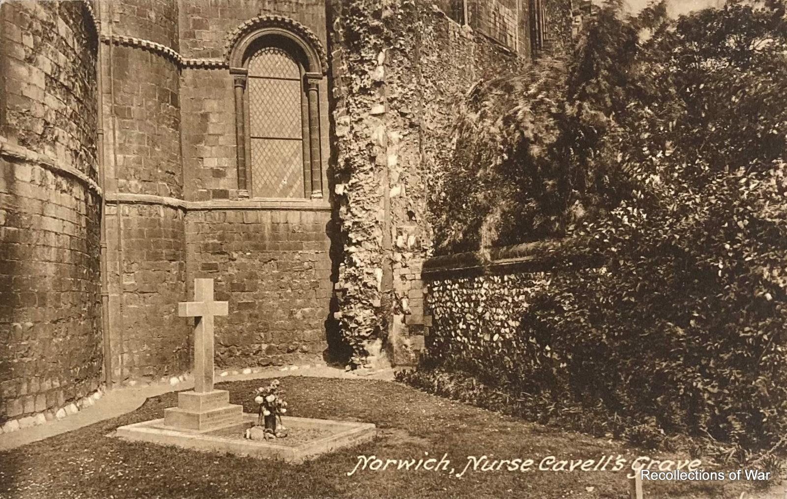 Nurse Cavell's Grave in Norwich