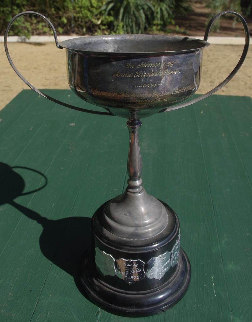 Greenough Walkaway Anglican Guild Flower Show trophy