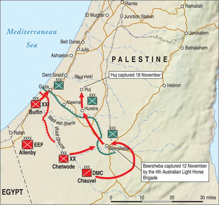 Gaza Map