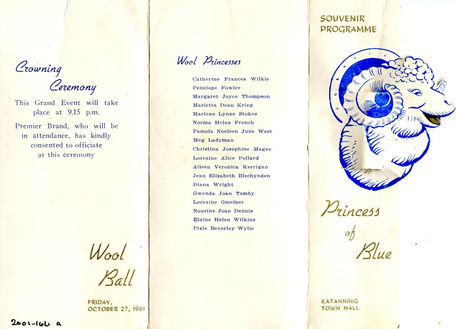 Front of Dance Programme