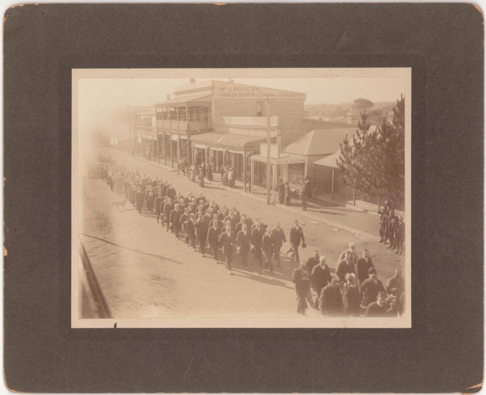 Funeral Cortege of Hon. Frederick Henry Piesse