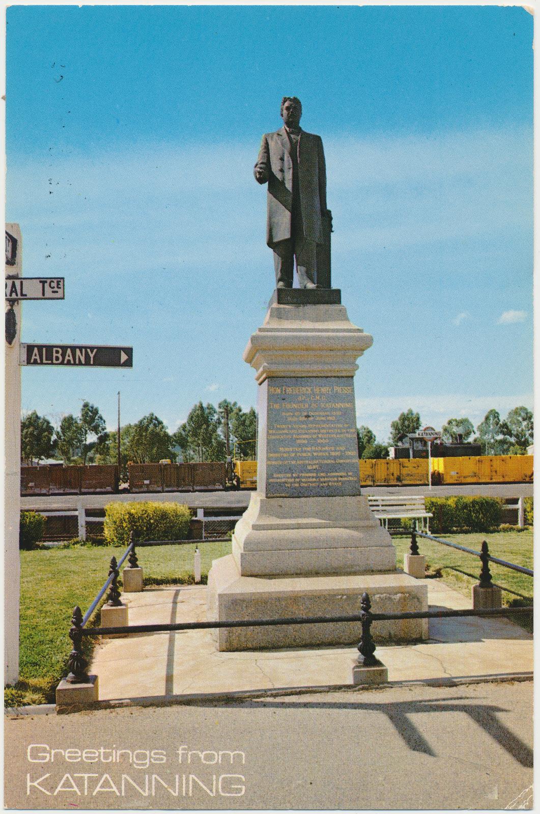 Hon F.H. Piesse Statue